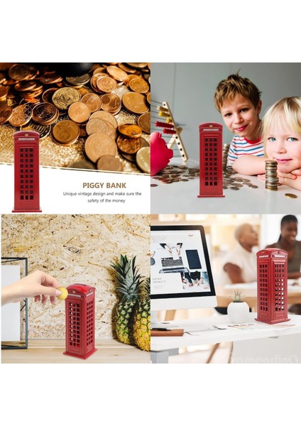 Telefon Kulübesi Metal Kumbara Ingiltere Londra 18CM indirimleri