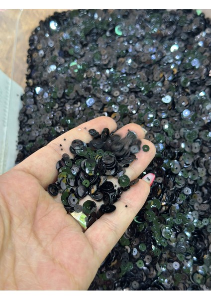 Siyah Delikli 20 gr 05 mm Oya Yazma Pul Payet fırsatları