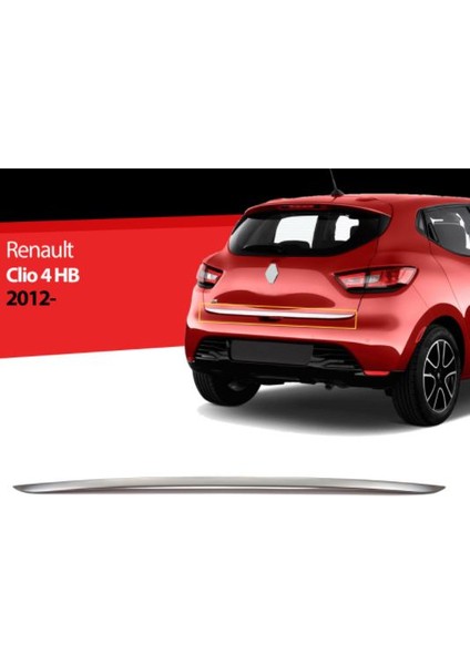 Renault Clio 4 Hb Krom Bagaj Alt Çıtası 2012 ve Üzeri