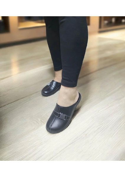 Yumuşak Taban Toka Süslü Hafif Sessiz Sabo Terlik