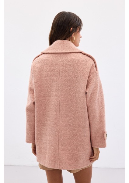 Buklet Kısa Kaban - Pudra