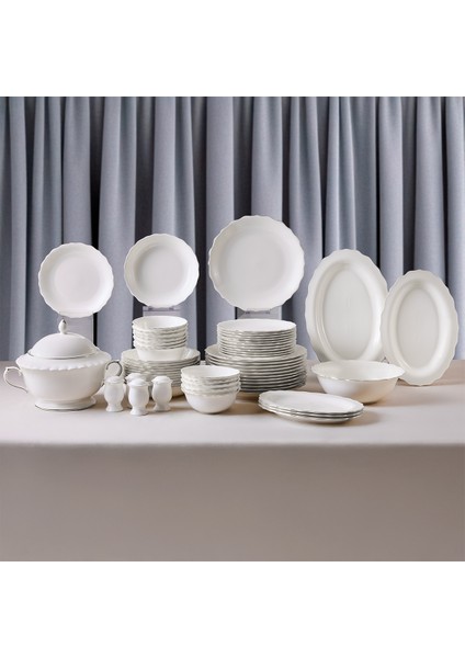 Seawave Platin 60 Parça 12 Kişilik Yemek Takımı