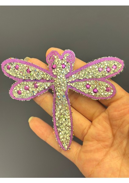 Ütü Ile Yapışan Taş Işleme Yusufcuk Arma Dikiş Aksesuarı 10X8 cm