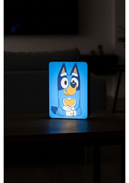 Bluey Tasarımlı Dekoratif Gece Lambası