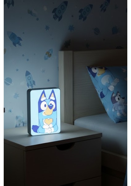 Bluey Tasarımlı Dekoratif Gece Lambası fiyatları