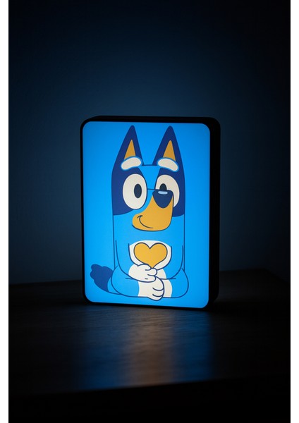 Bluey Tasarımlı Dekoratif Gece Lambası fırsatları
