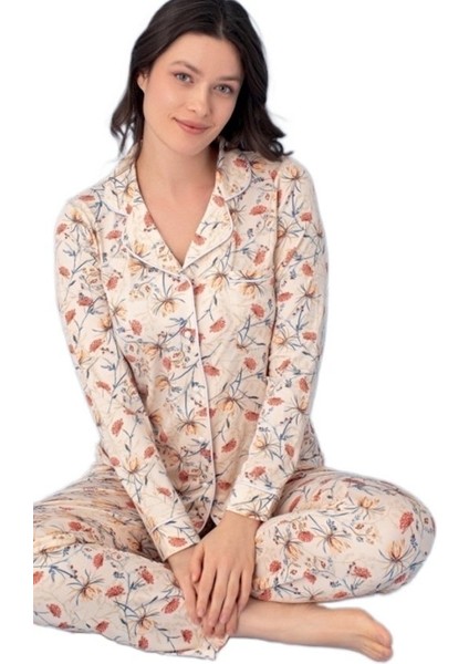 Bellisama Yumuşak Dokulu Rahat Kadın Pijama Takımı Tam Kalıp S/2xl fırsatları