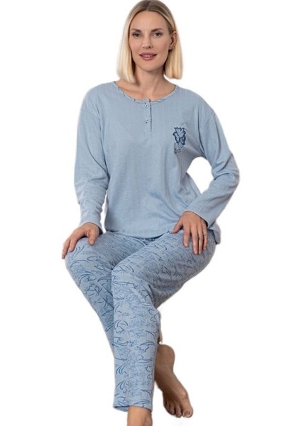 Serena Notte Kışlık Kadın Pijama Takımı Yumuşak Interlok Kumaş M/2xl modelleri