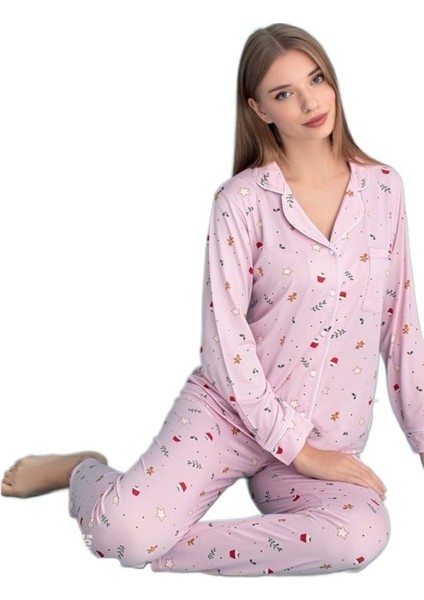 Auroray Notte Kadın Pijama Takımı Yumuşak ve Rahat Ev Giyim S/2xl fiyatları