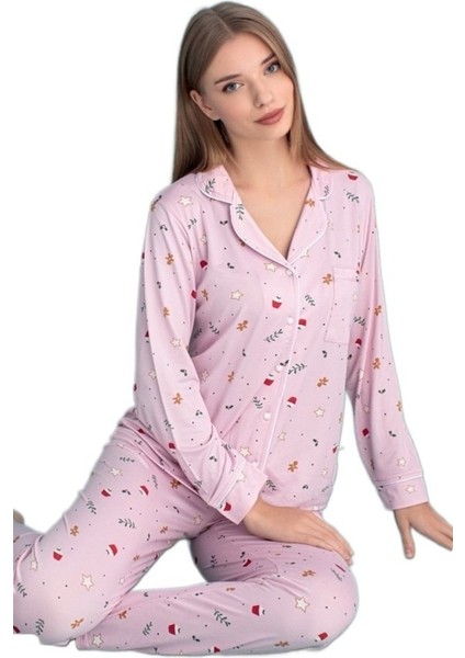 Auroray Notte Kadın Pijama Takımı Yumuşak ve Rahat Ev Giyim S/2xl fırsatları