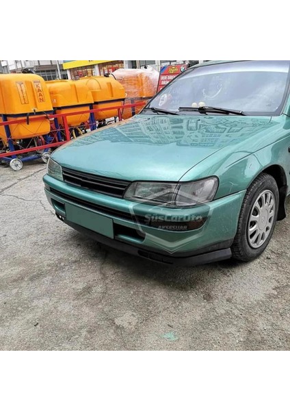 Toyota Corolla AE101 Efsane Kasa 1991-1998 Uyumlu Üniversal Laguna Lip Esnek Ön Lip 2 Parça Tampon Altı Dil Karlık Ön Ek fırsatları