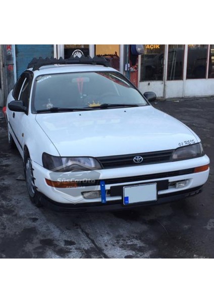 Toyota Corolla AE101 Efsane Kasa 1991-1998 Uyumlu Üniversal Laguna Lip Esnek Ön Lip 2 Parça Tampon Altı Dil Karlık Ön Ek indirimleri