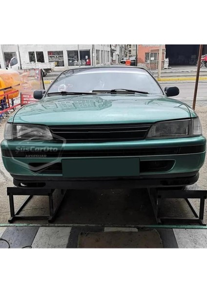 Toyota Corolla AE101 Efsane Kasa 1991-1998 Uyumlu Üniversal Laguna Lip Esnek Ön Lip 2 Parça Tampon Altı Dil Karlık Ön Ek
