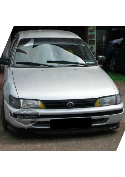 Toyota Corolla AE101 Efsane Kasa 1991-1998 Uyumlu Üniversal Laguna Lip Esnek Ön Lip 2 Parça Tampon Altı Dil Karlık Ön Ek