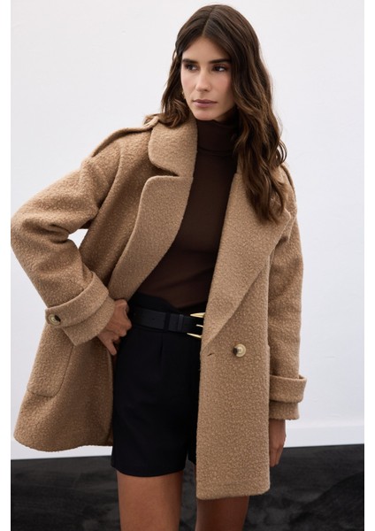 Buklet Kısa Kaban - Camel fiyatları