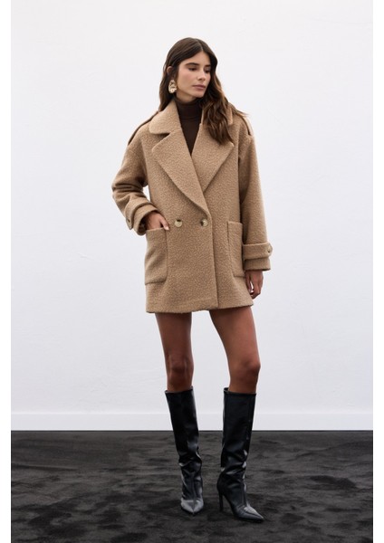 Buklet Kısa Kaban - Camel indirimleri