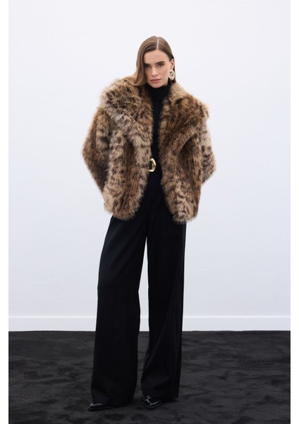 Leopar Desenli Kürk - Leopar fiyatları