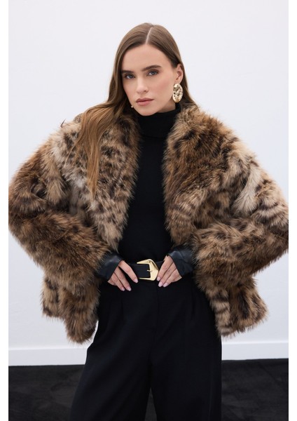 Leopar Desenli Kürk - Leopar modelleri