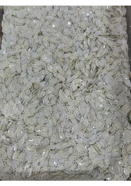 Delikli Sedef Beyaz 20 gr Oya Yazma Pulu