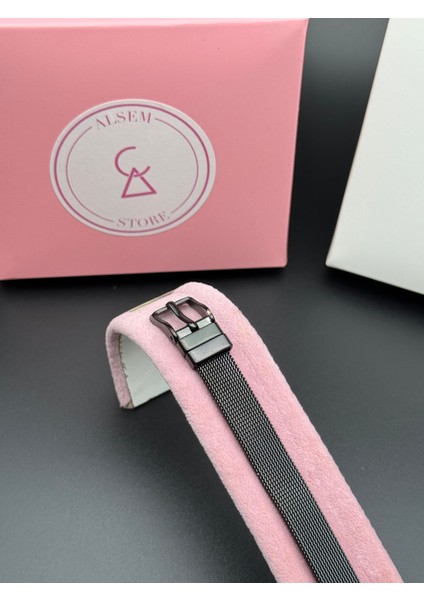 925 Ayar Gümüş Kaplama Ince Metal Mesh Örgü Bileklik , Erkek Hasır Bileklik , Sevgiliye Hediye modelleri