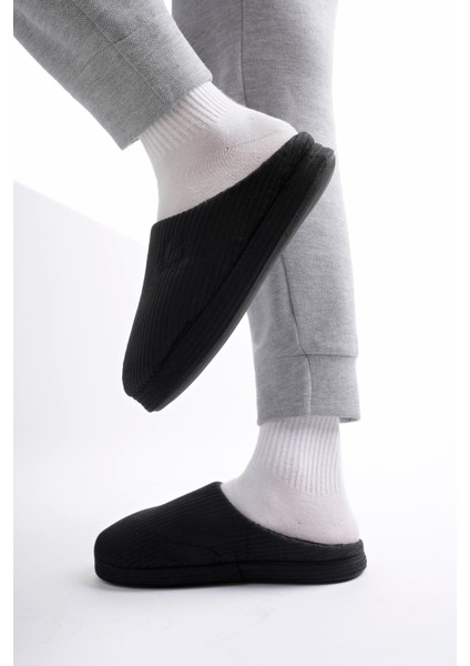 Pofuduk Ev Terliği Erkek Kadın Için Ses Yapmaz Taban Içi Kürklü Yıkanabilir Misafir Terliği indirimleri