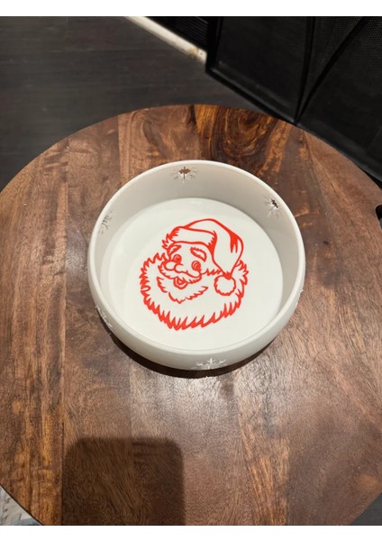 Noel Baba Kase – Dekoratif Yılbaşı Temalı Şekerlik / Sunum Kabı | 3D Baskı Yılbaşı Dekoru fiyatları