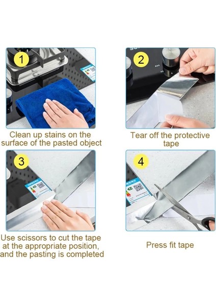 Mdb Alüminyum Su Sızdırmaz Yanmaz Bant modelleri