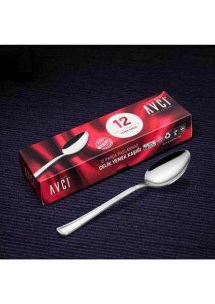 Avc 112 Narin Yemek Kaşığı 12'li