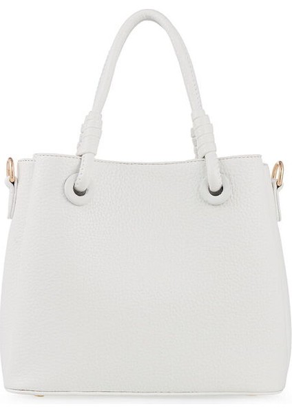 Logo Detaylı Beyaz Kadın El Çantası Riv 145-R modelleri