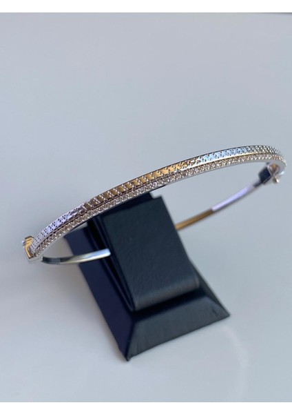 14 Ayar Altın Çift Tur Taşlı Cartier Bileklik fiyatları