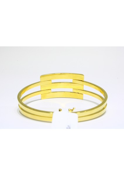 14 Ayar Altın 3 Sıralı Kaburga Kelepçe Bilezik 11.37 gr fırsatları