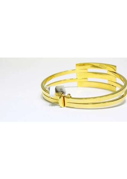 14 Ayar Altın 3 Sıralı Kaburga Kelepçe Bilezik 11.37 gr indirimleri