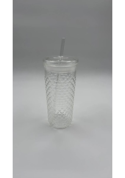 Squama 650 ml Cam Kapaklı Borosilikat Kahve Bardağı – Pipetli Soğuk & Sıcak İçecek Bardağı fırsatları