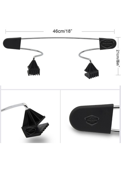 Oto Koltuk Arkası Elbise Askılığı Ceket Askısı Krom Metal Araç Içi Askılık Kaydırmaz Yüzeyli Kıyafet Askısı ONP183 indirimleri