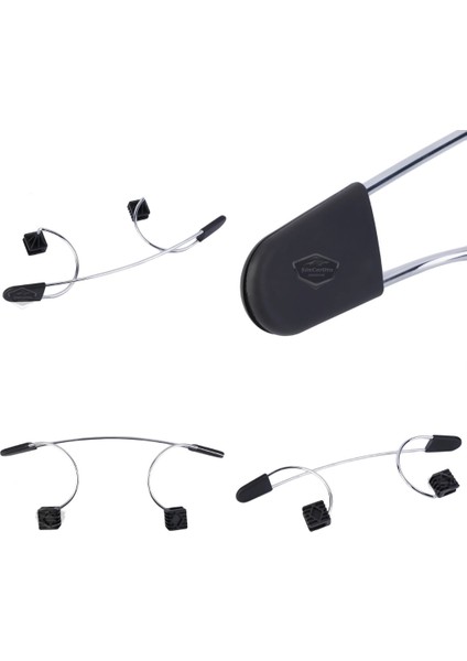 Oto Koltuk Arkası Elbise Askılığı Ceket Askısı Krom Metal Araç Içi Askılık Kaydırmaz Yüzeyli Kıyafet Askısı ONP183