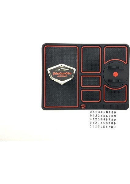 Vakumlu Numaratörlü ve Telefon Tutucu Mucize Kaydırmaz Ped Yeni Nesil indirimleri