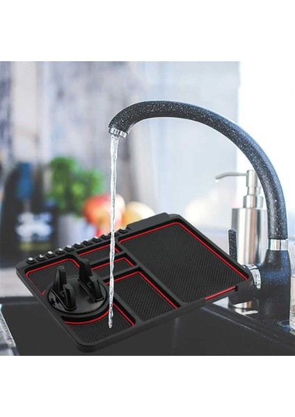 Vakumlu Numaratörlü ve Telefon Tutucu Mucize Kaydırmaz Ped Yeni Nesil