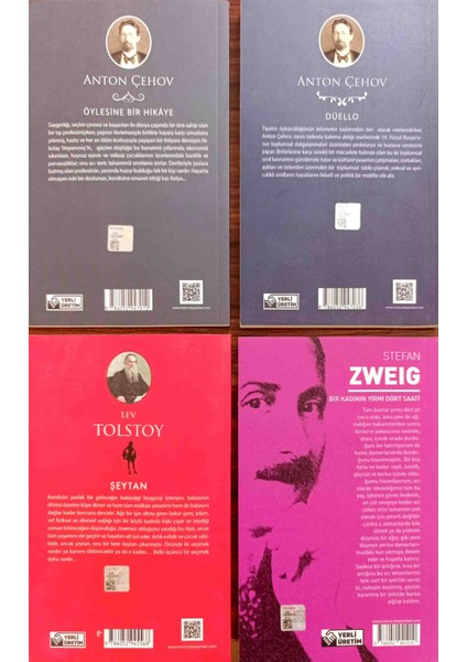 Öylesine Bir Hikaye-Bir Kadının Yirmi Dört Saati-Şeytan-Düello fiyatları