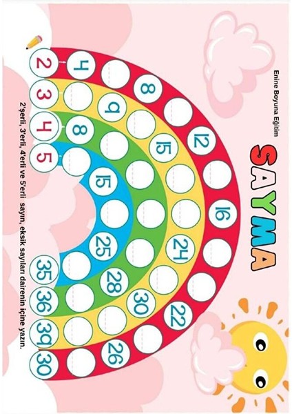 Matematiğin Kodları Yaz-Sil Eğitim Seti (3-10 Yaş) indirimleri