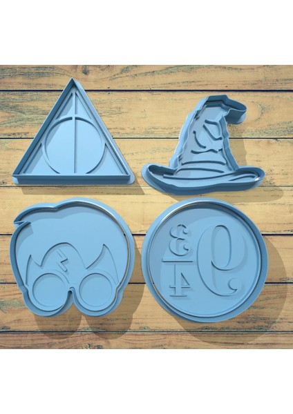 Harry Potter Kurabiye Kalıbı – 3D Baskı Gıda Temasına Uygun Pla Malzeme fırsatları