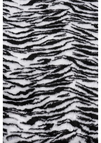 100X150 Zebra Desenli Peluş Kumaş – Yumuşak Doku fiyatları