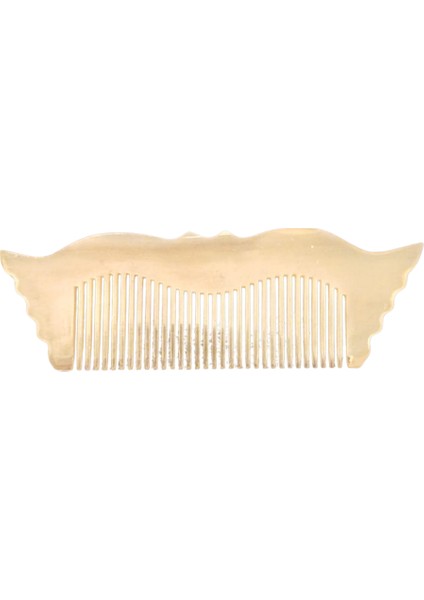 Sağlıklı Tarama: El Yapımı Saf Kemik Orta Boy Tarak