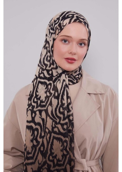 Siyah-Kahve Renk Geçişli Vivian Şal modelleri