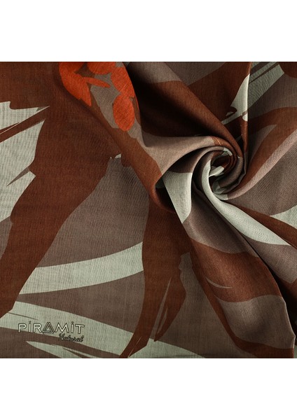 Naturel Eşarp | Çizgisel Papatya fiyatları