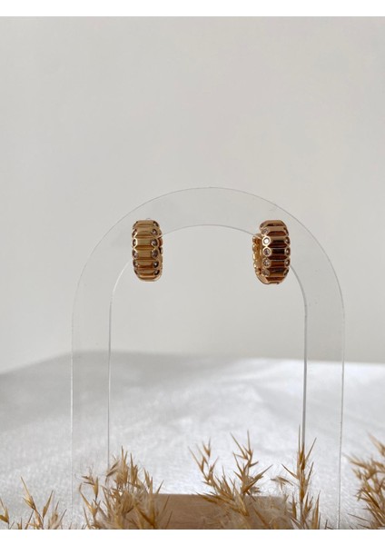 Mini Taşlı Xupıng Çelik Küpe fiyatları