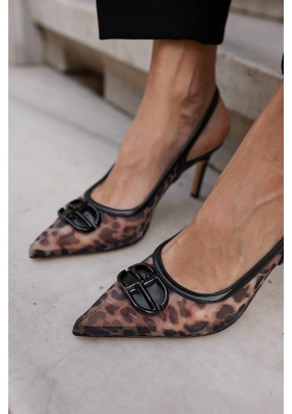 Toronto Kadin Bej Leoapar Detay Topuklu Ayakkabi fırsatları