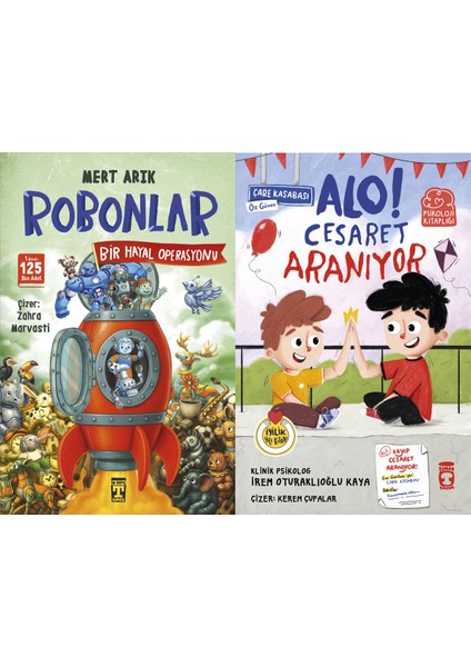 Robonlar 2 Bir Hayal Operasyonu (Mert Arık) ve Alo Cesaret Aranıyor (Irem Oturaklıoğlu Kaya)