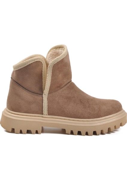Vizon Süet Içi Kürklü Soğuğa Dirençli Kaymaz Kadın Bot 548038 Z fiyatları