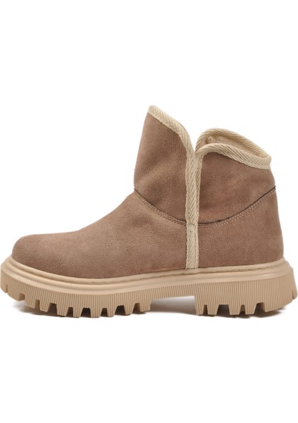 Vizon Süet Içi Kürklü Soğuğa Dirençli Kaymaz Kadın Bot 548038 Z fırsatları
