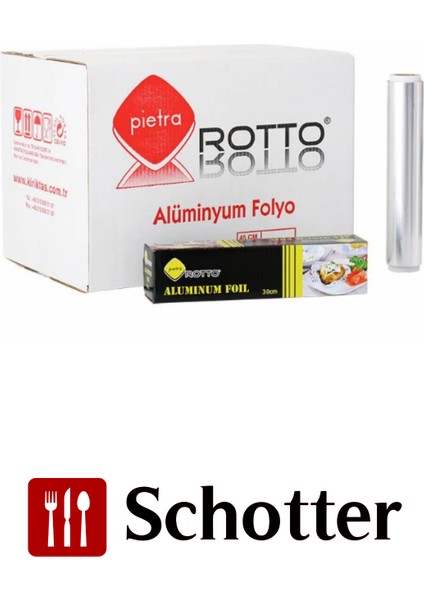 Alüminyum Folyo – 45 cm x 50 M (16’lı Koli)